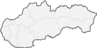 Poloha Chaty MIKO na mape Slovenska